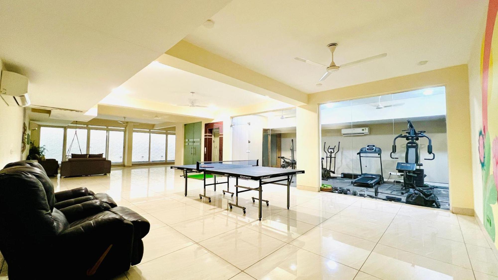 Olive Service Apartments - Golf Course Road 구르가온 외부 사진
